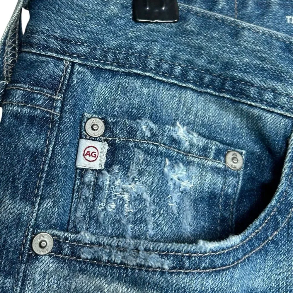AG Adriano Goldschmied Matchbox Jeans Mens 32 Distressed AG-ED Denim Casual NEW